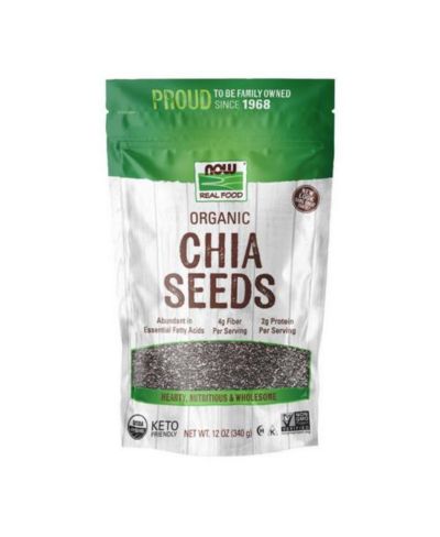 NOW Foods Black Chia Seed ,12 oz
