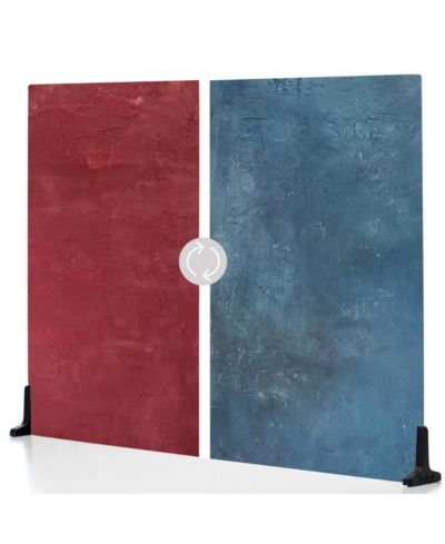 V-FLAT WORLD Duo Board - 30x40" двусторонняя поверхность, кобальтовый черничный/клюквенный багряный