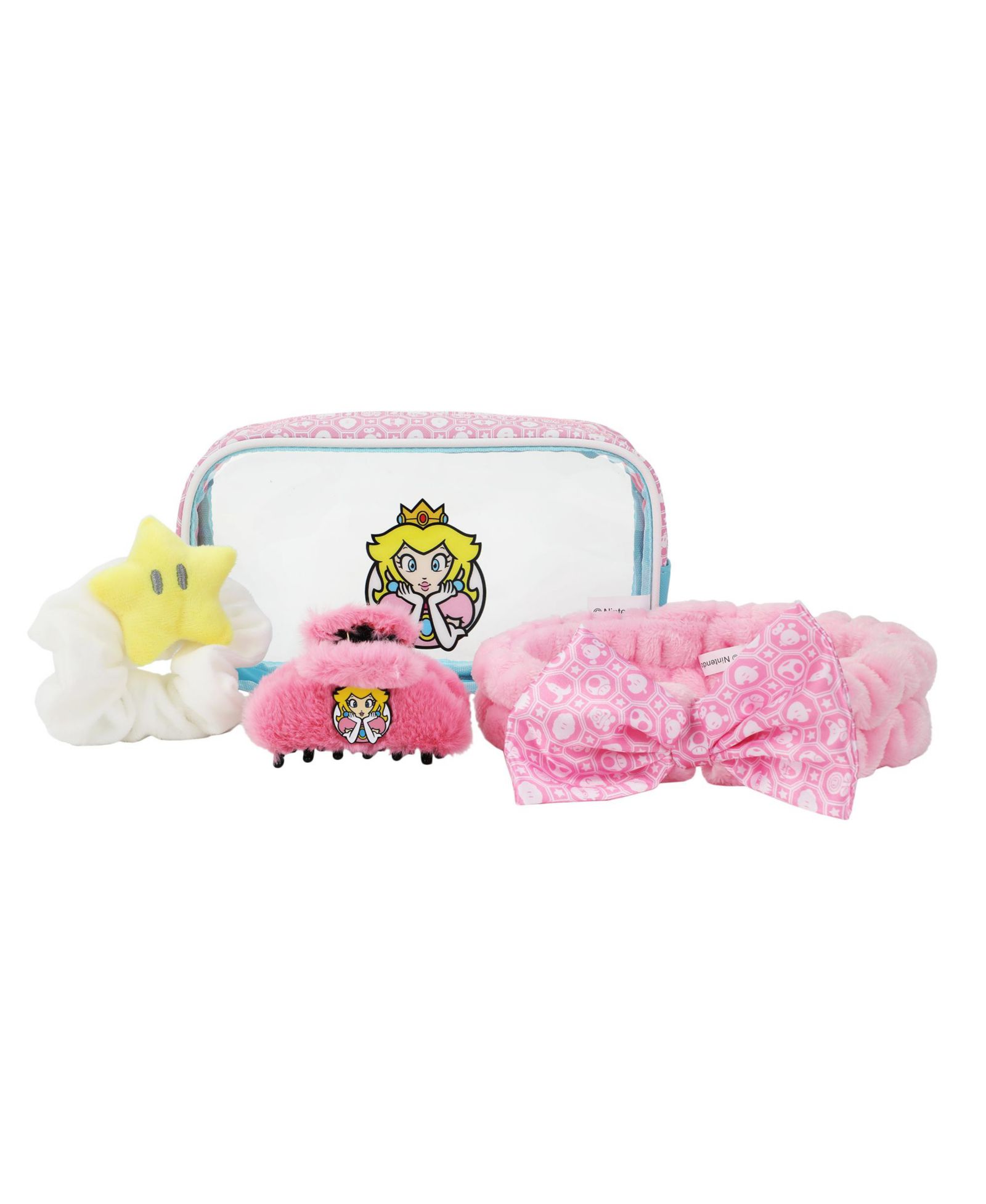 Super Mario Bros Princess Peach Набор для ухода за собой 4-Piece Treat Yourself Care Kit