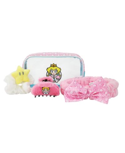 Super Mario Bros Princess Peach Набор для ухода за собой 4-Piece Treat Yourself Care Kit
