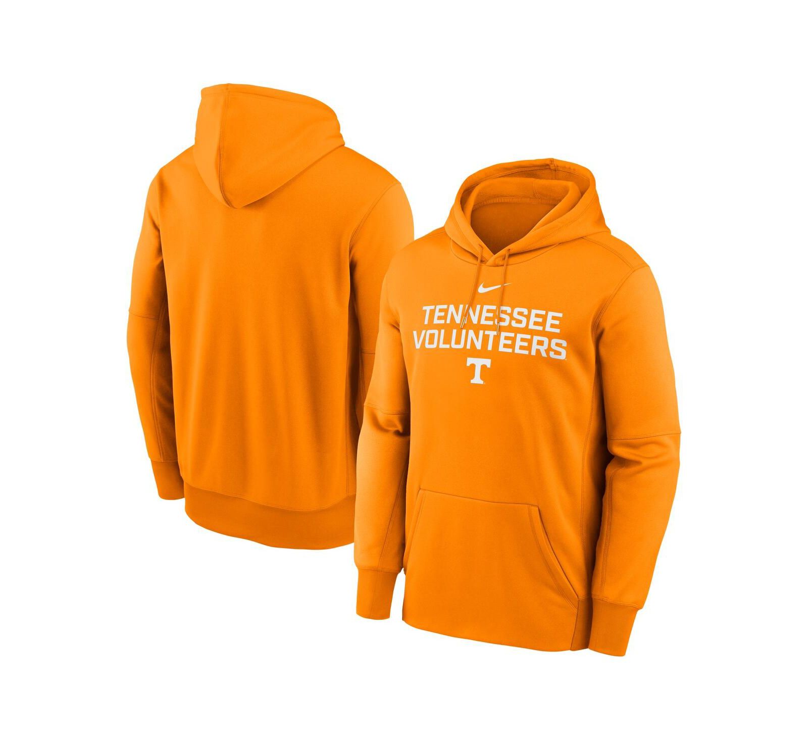Nike Мужское оранжевое худи Tennessee Volunteers Team Stacked Performance