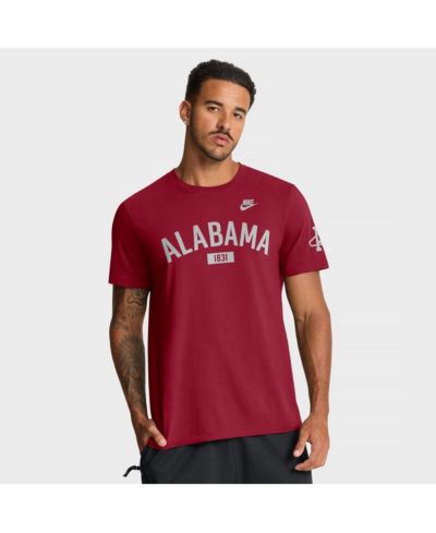 Мужская футболка Nike Crimson Alabama Crimson Tide Legacy Arch