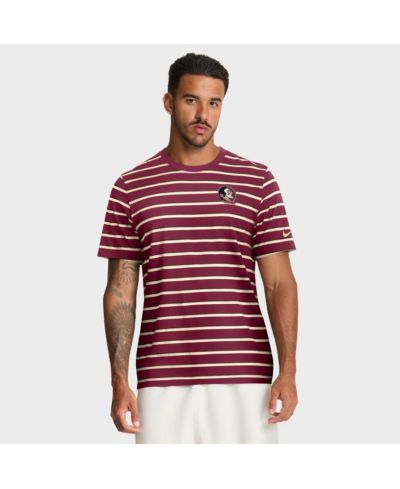 Мужская футболка Nike Garnet Florida State Seminoles Athletic Prep Legacy Summit Stripe