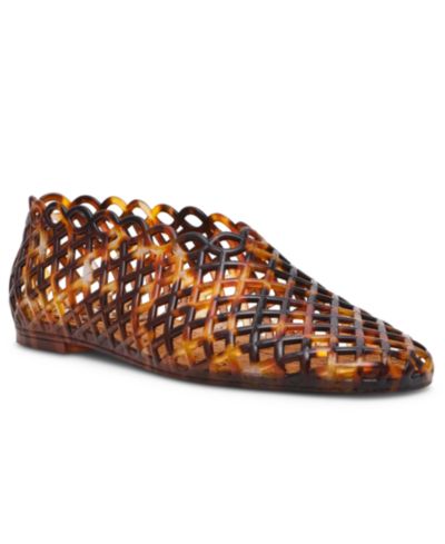 Steve Madden Women's Grove Caged Jelly Slip-On Flats