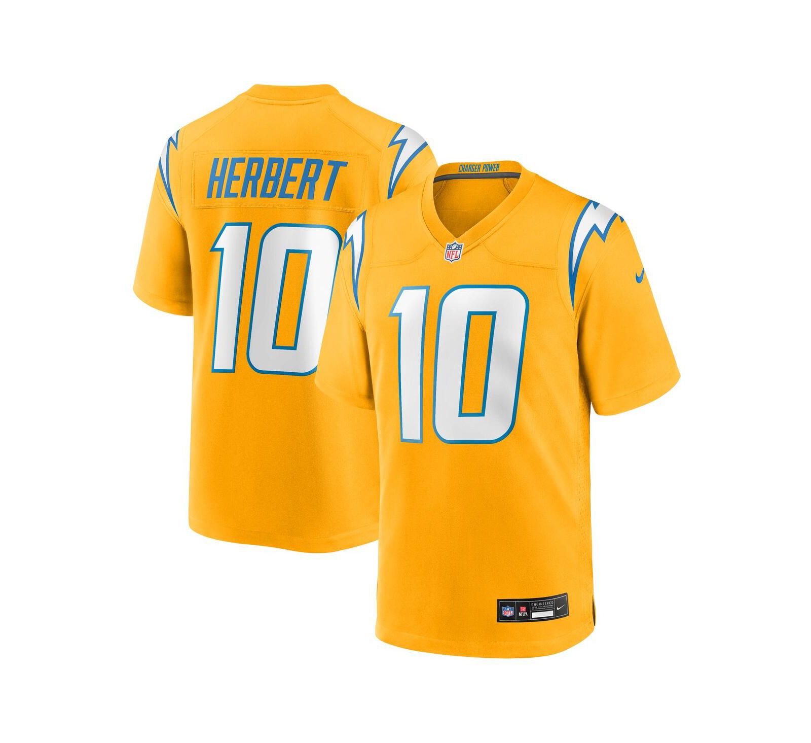 Детская джерси Nike Justin Herbert Los Angeles Chargers