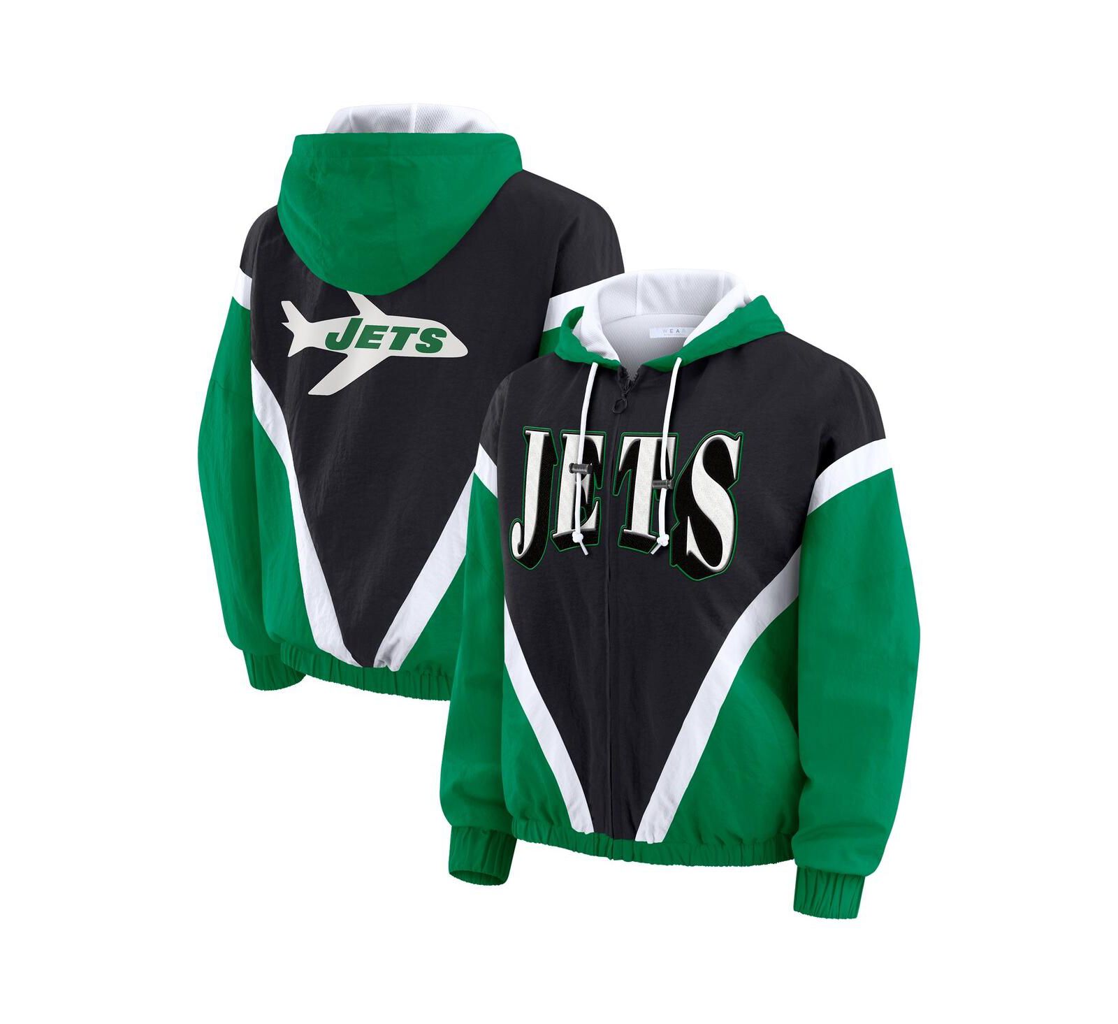 WEAR by Erin Andrews Женская ветровка-худи New York Jets