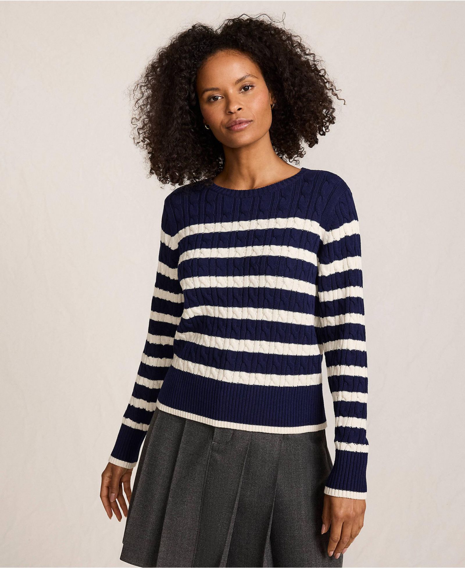 Женский джемпер Lands' End Petite Drifter