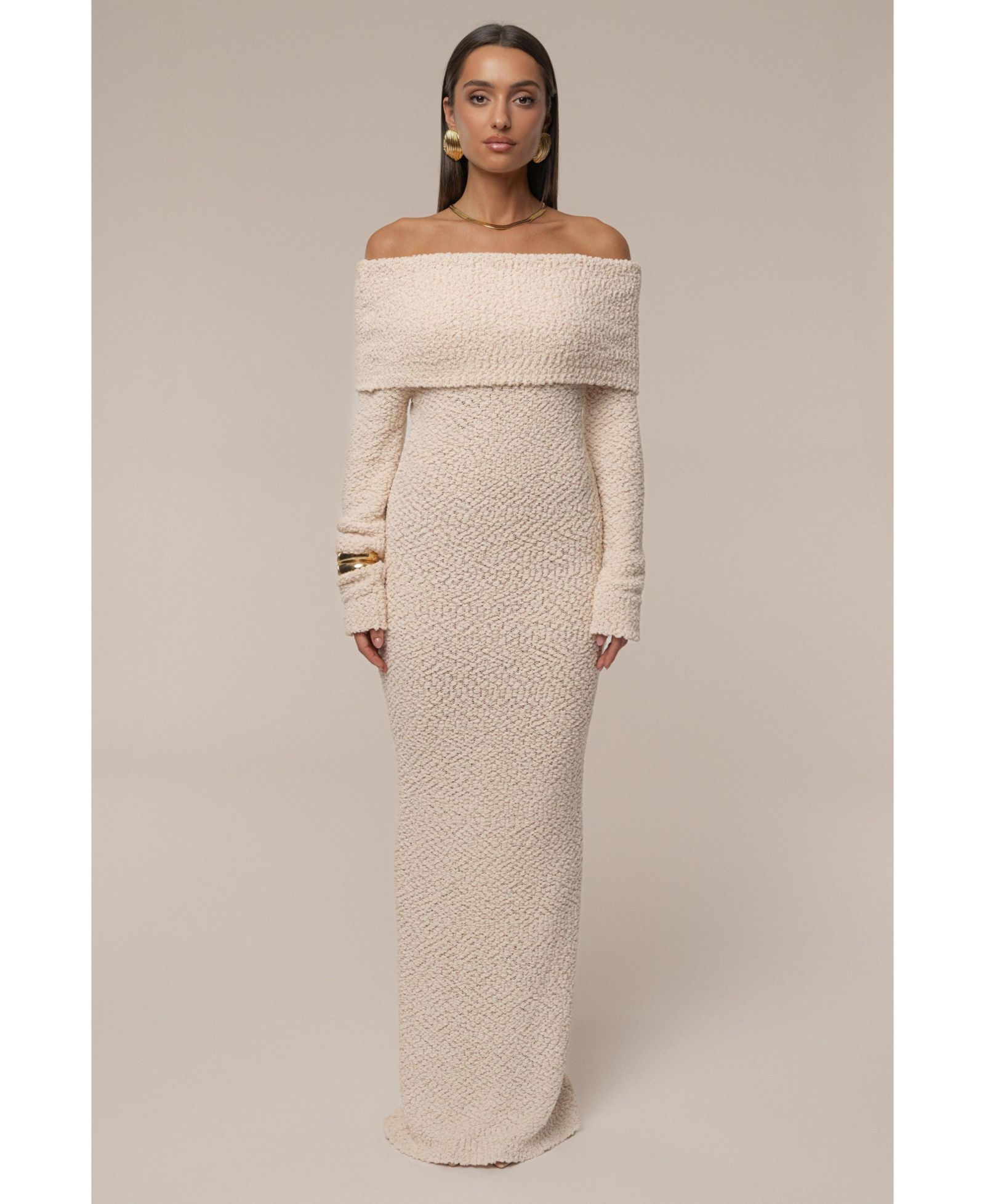 Трикотажное платье макси JLUXLABEL Olivea