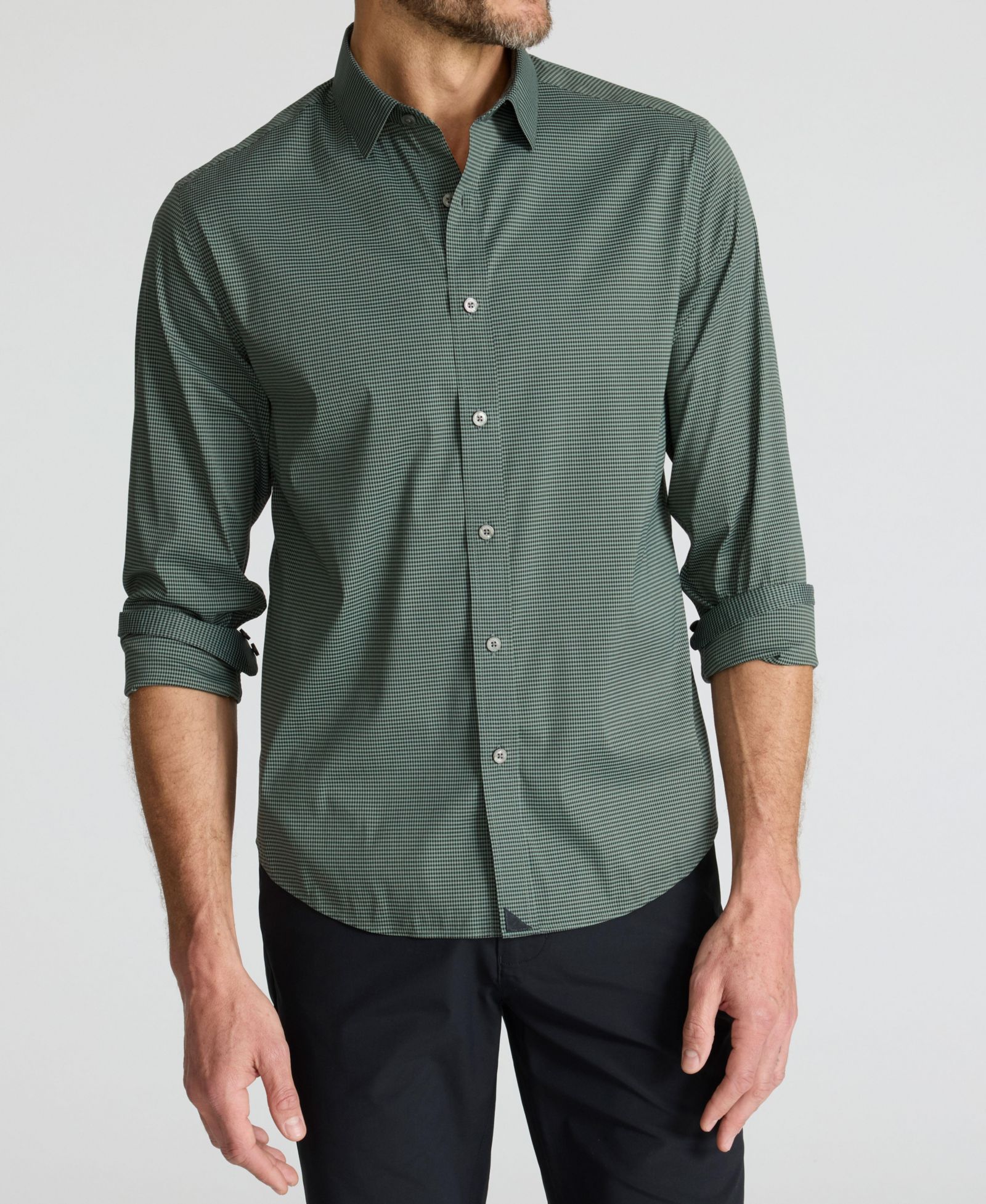 Мужская рубашка UNTUCKit CottonTek Kleinwood Regular Fit