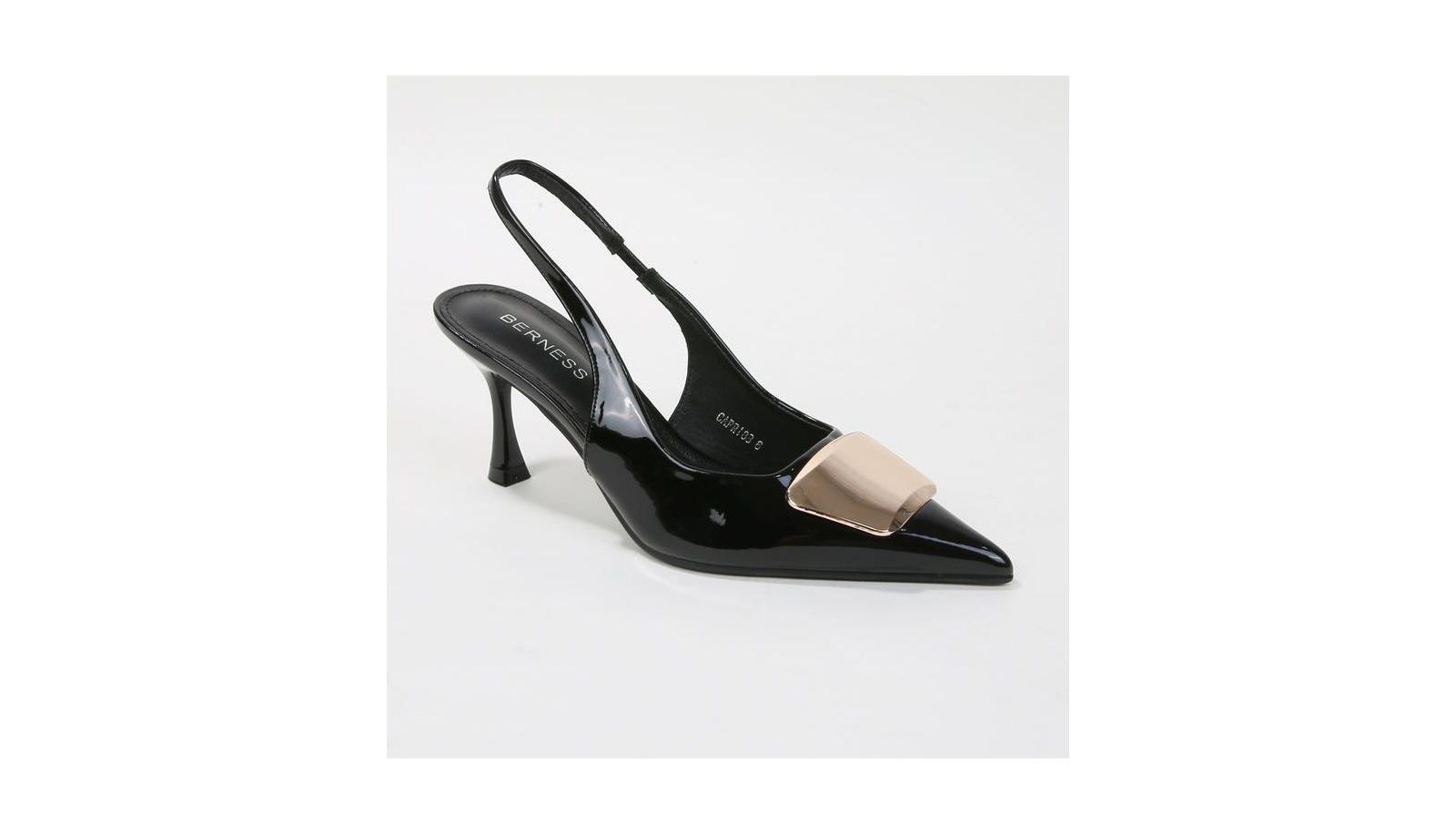 Berness Capri Slingback с металлическим акцентом