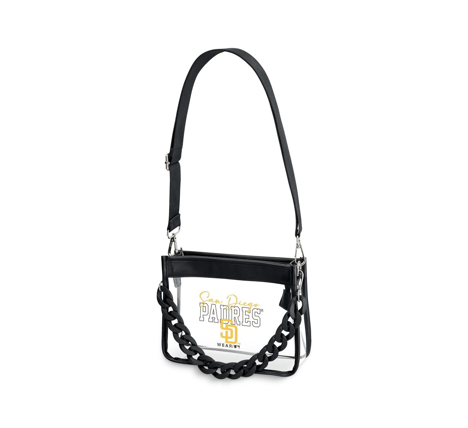 WEAR by Erin Andrews San Diego Padres Plastic Chain Mini Crossbody Handbag