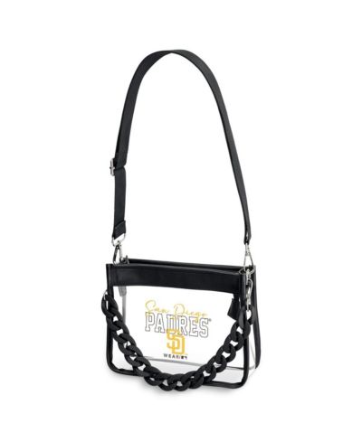 Мини-сумка через плечо WEAR by Erin Andrews San Diego Padres Plastic Chain Crossbody Handbag