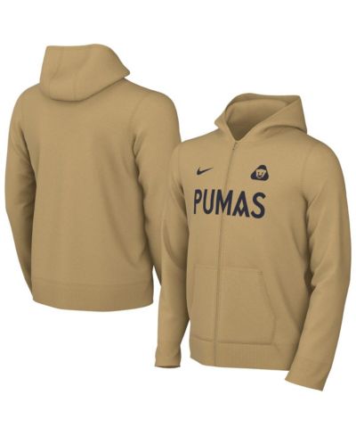 Nike детская куртка Pumas 2025/26 Club Full-Zip, золотая