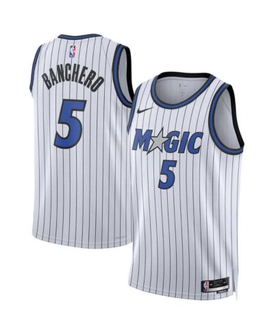 Nike Men's and Women's Paolo Banchero White Orlando Magic Swingman Player Association Edition Jersey