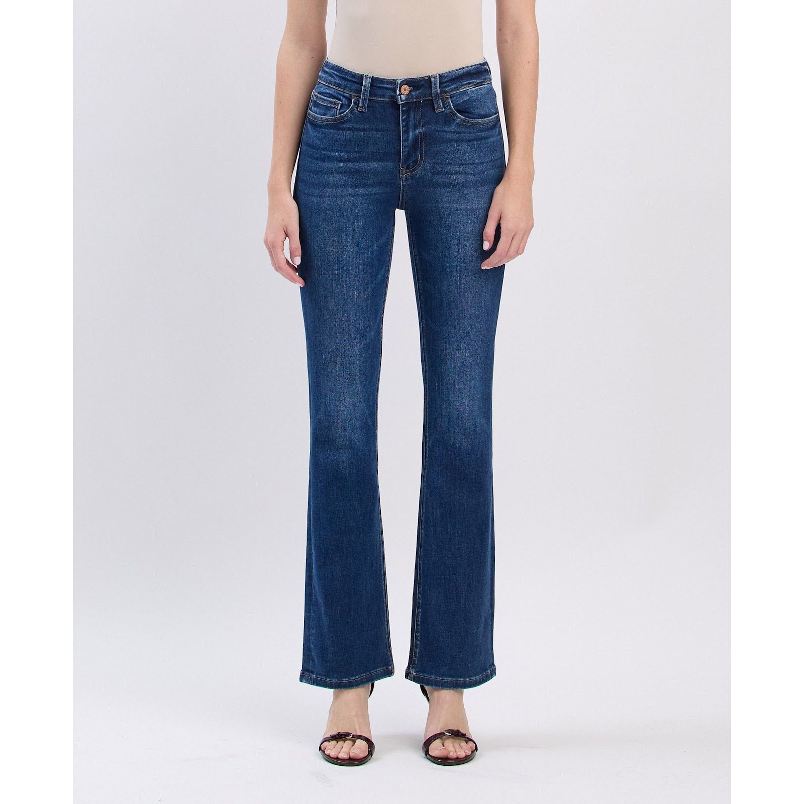 Vervet Women's High Rise Bootcut Jeans