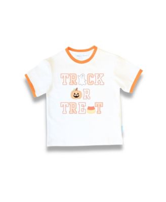 Bits & Bows Baby Boys Trick-or-Treat Halloween Bow Tie T-Shirt