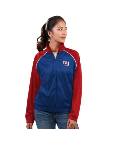 Женская спортивная куртка G-III 4Her by Carl Banks New York Giants Replay Full-Zip Royal