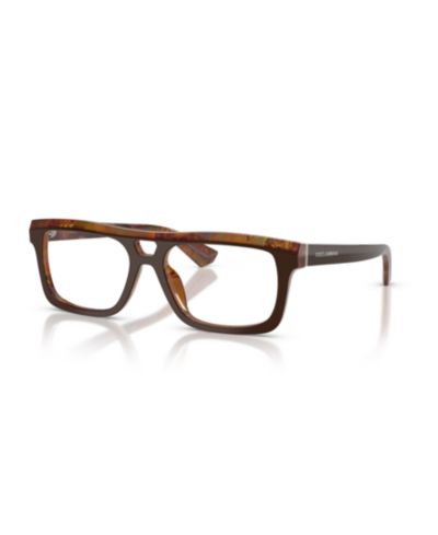 Мужские очки Dolce&Gabbana Man прямоугольные пластиковые DG3431