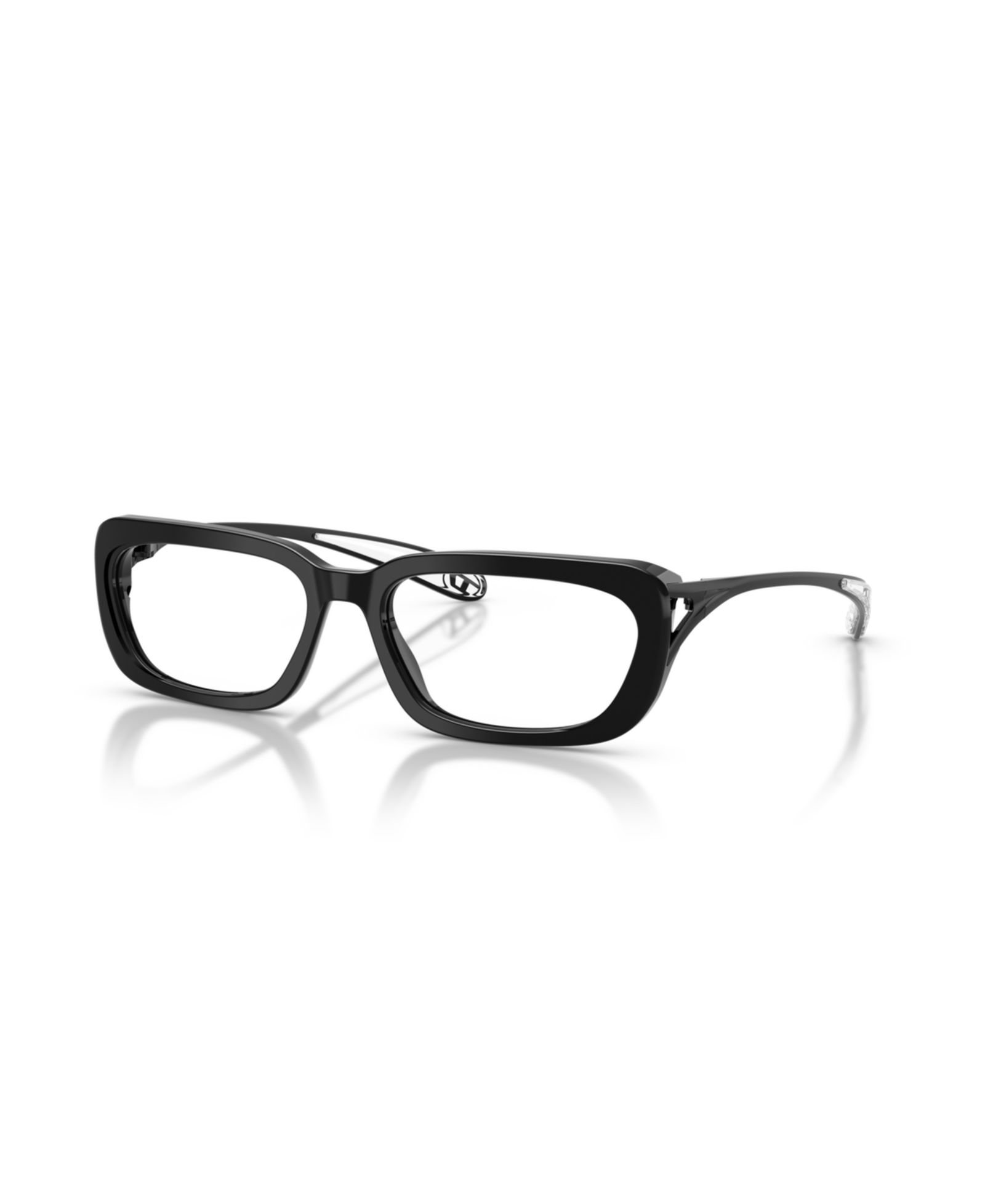 Diesel Unisex Rectangle Plastic DL4012 Eyeglasses