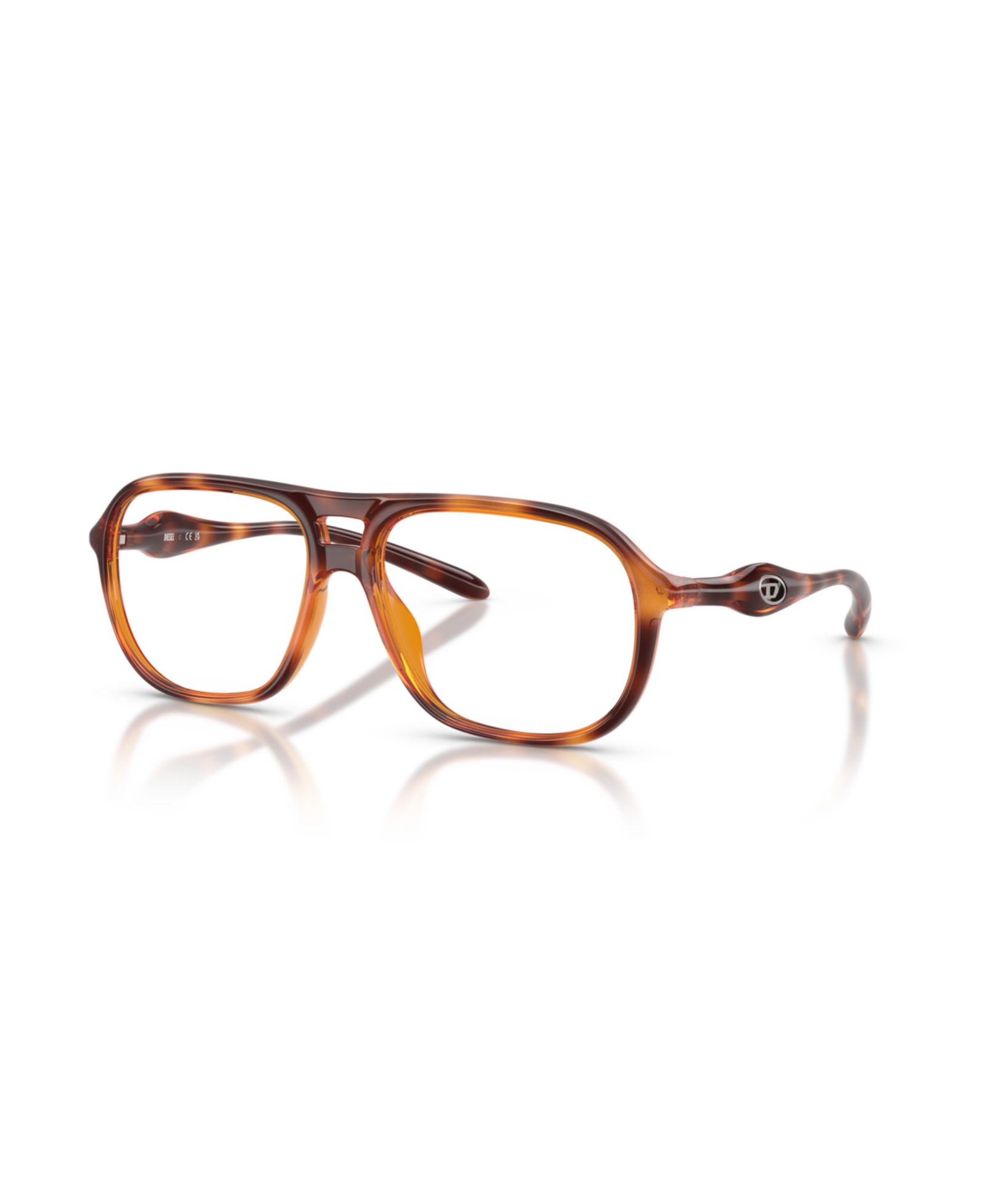 Diesel Unisex Oval Plastic DL6008U Eyeglasses
