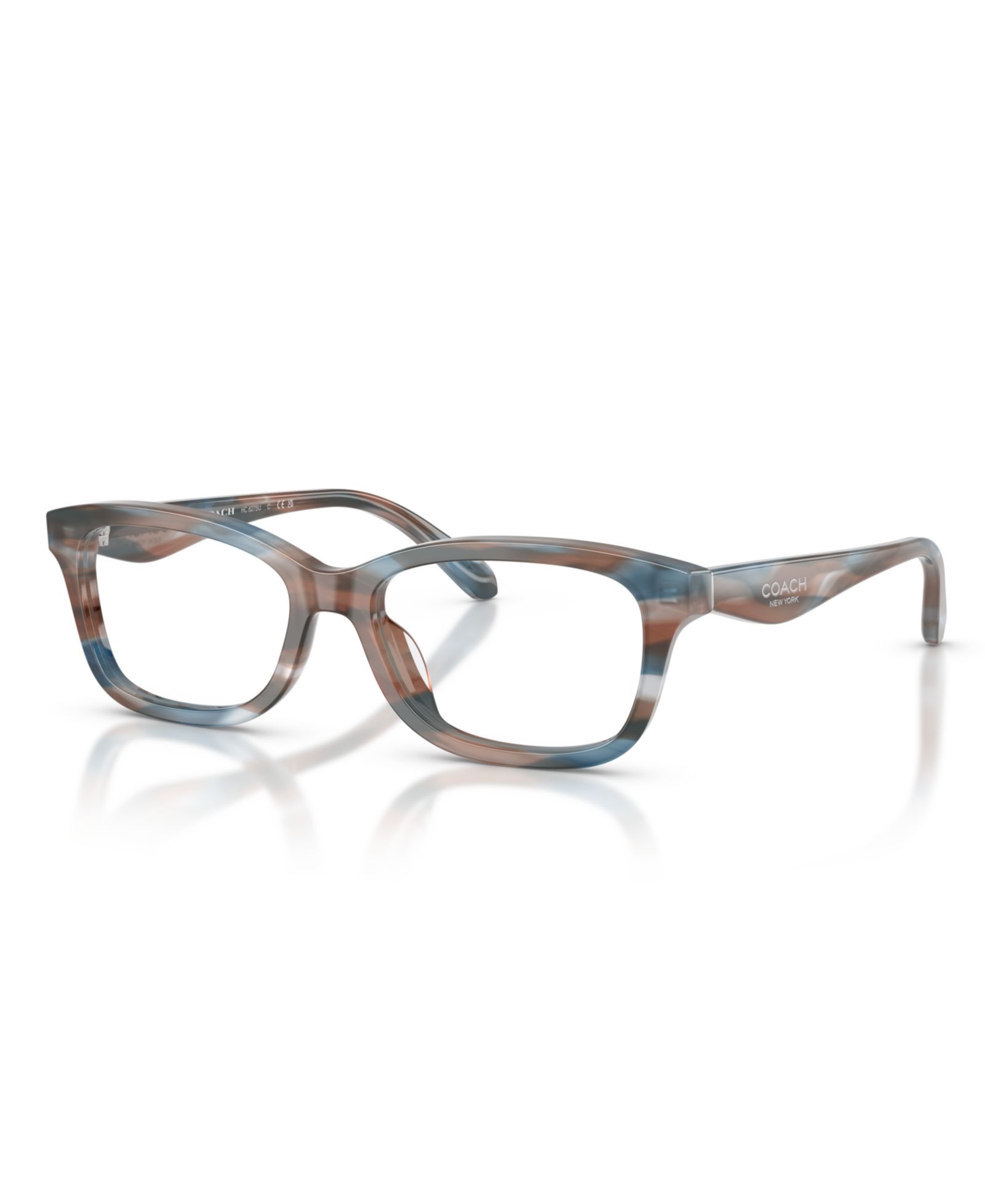 Coach Woman Rectangle Plastic HC6275U Eyeglasses