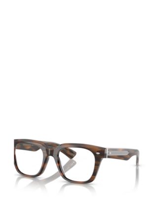 Мужские прямоугольные пластиковые очки Oliver Peoples OV5570U Alfrey 18k