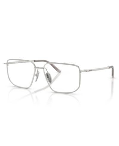 Prada Женские прямоугольные металлические очки PR C52V