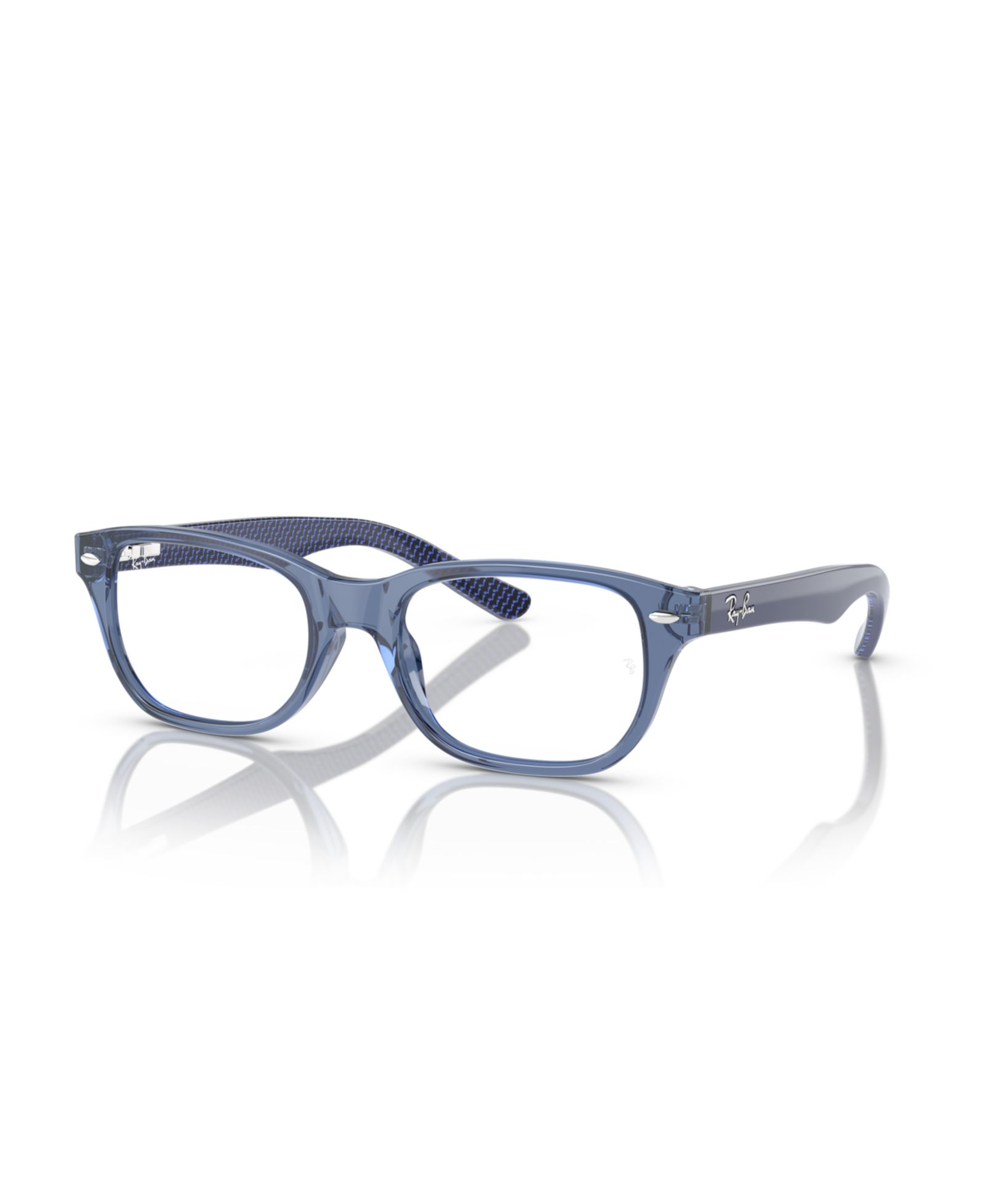 Ray-Ban Kids пластиковые очки Marvel Miles Morales RB1555, квадратные