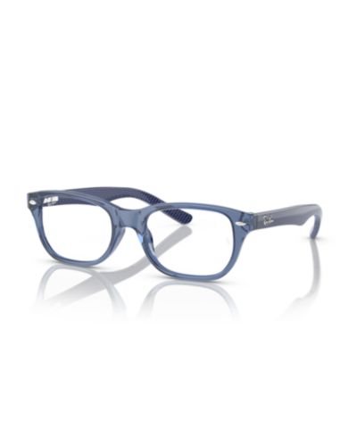 Ray-Ban Kids пластиковые очки Marvel Miles Morales RB1555, квадратные