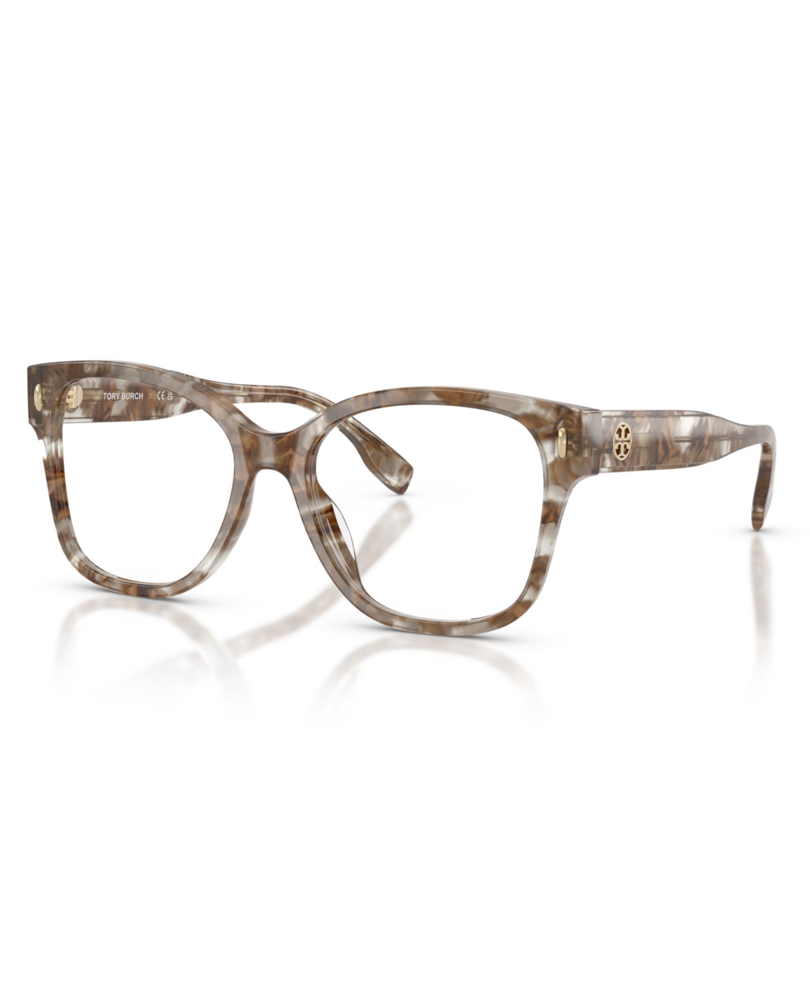 Женские очки Tory Burch Square Plastic TY2163U