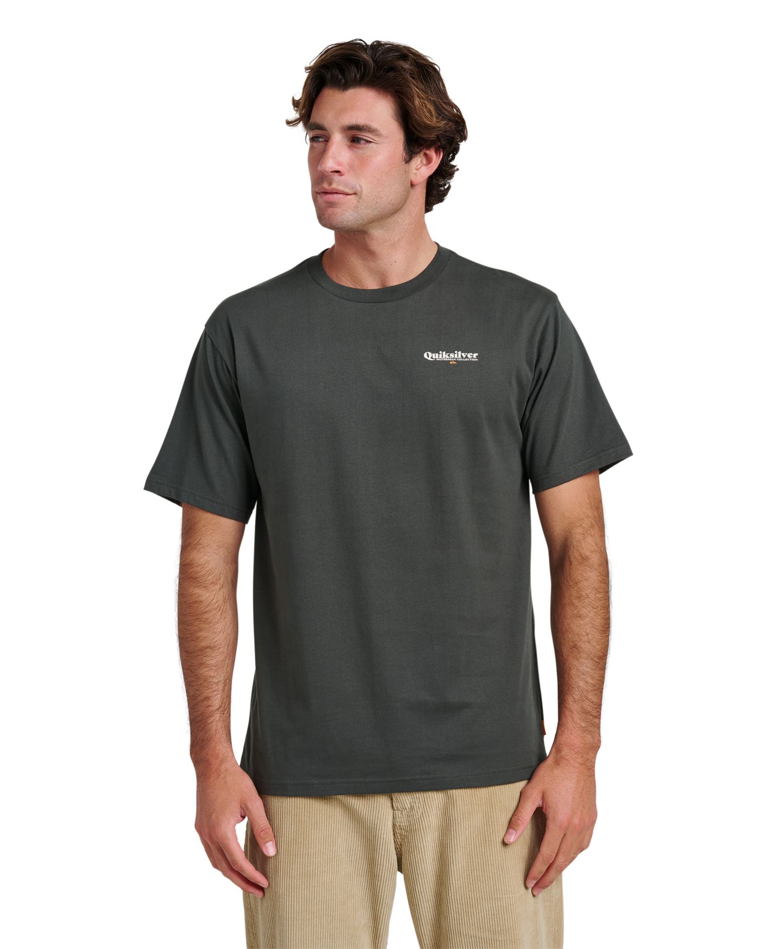 Quiksilver Waterman Men's Adventures Short-Sleeve T-Shirt
