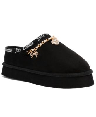 Juicy Couture Женские тапочки Orlagh Charm с круглым носком и платформой