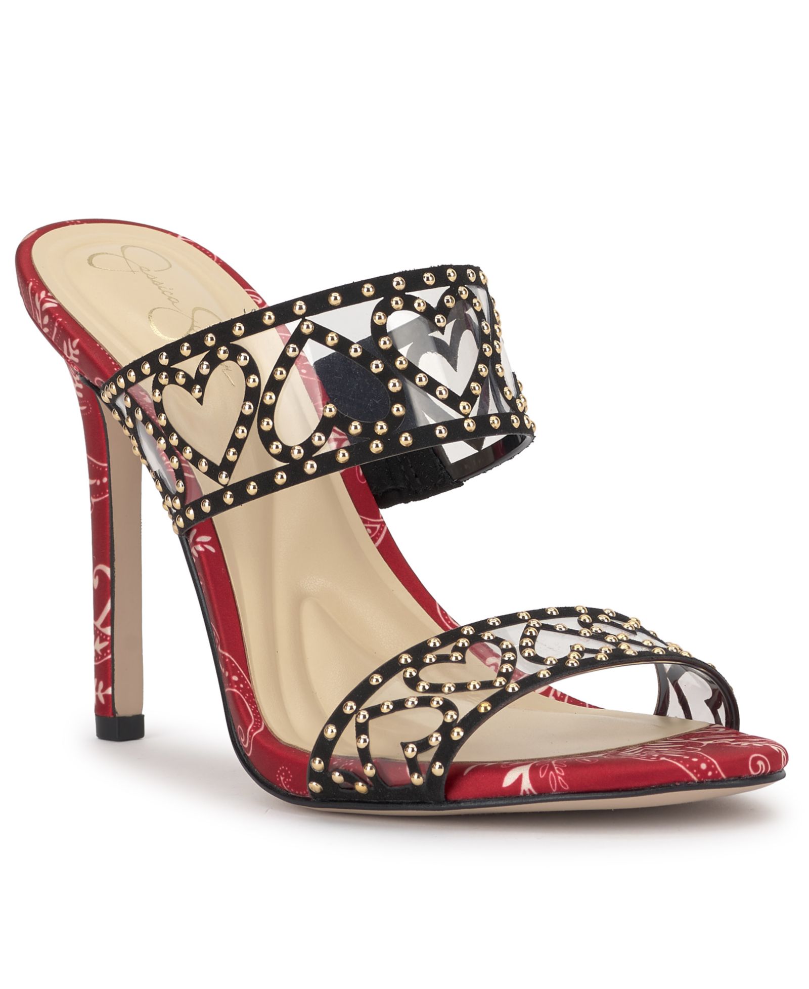 Женские босоножки Jessica Simpson Jovara Double Heart Band Stiletto