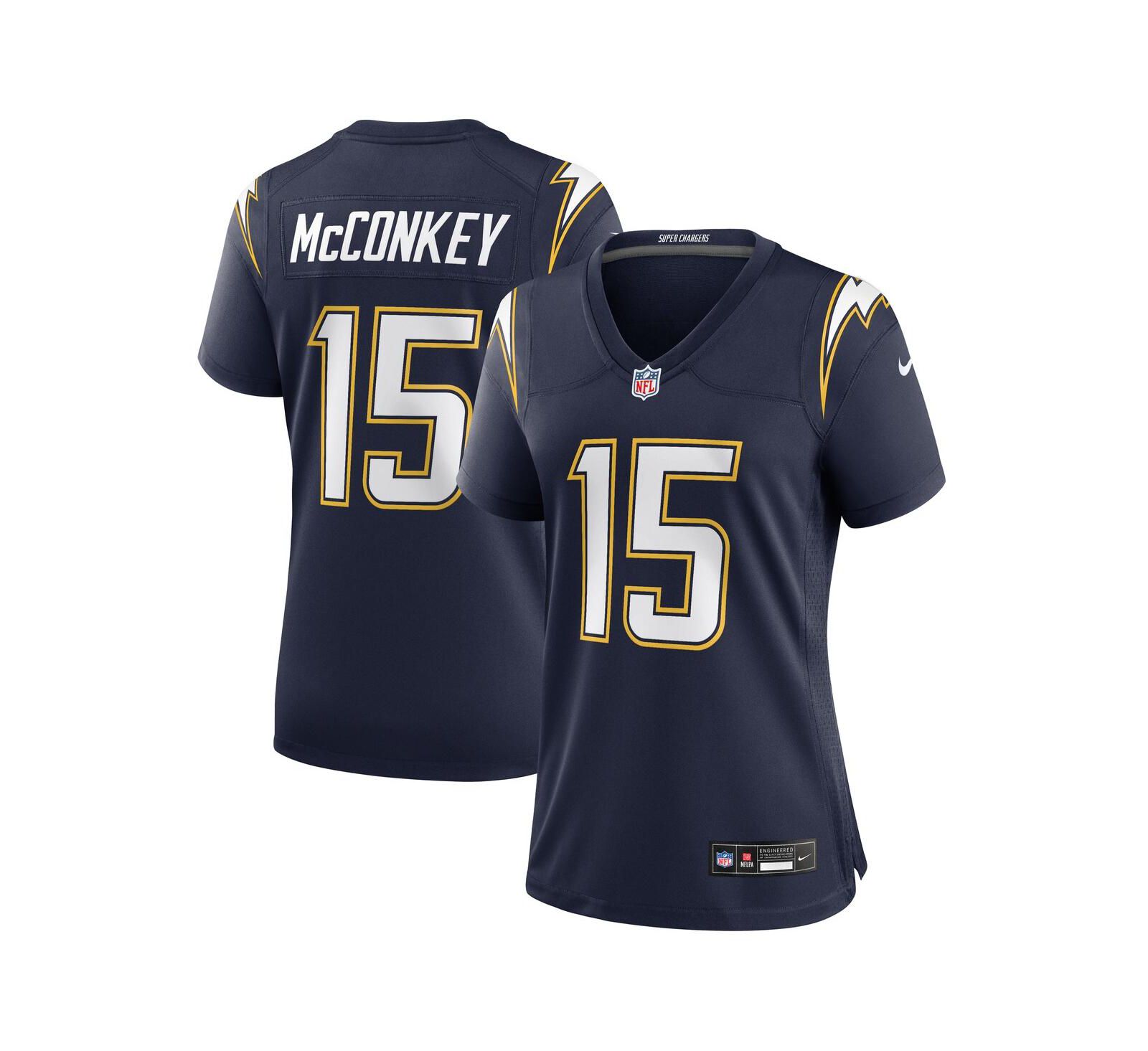 Nike Women's Ladd McConkey Navy Los Angeles Chargers Alternate Super Chargers Game Jersey