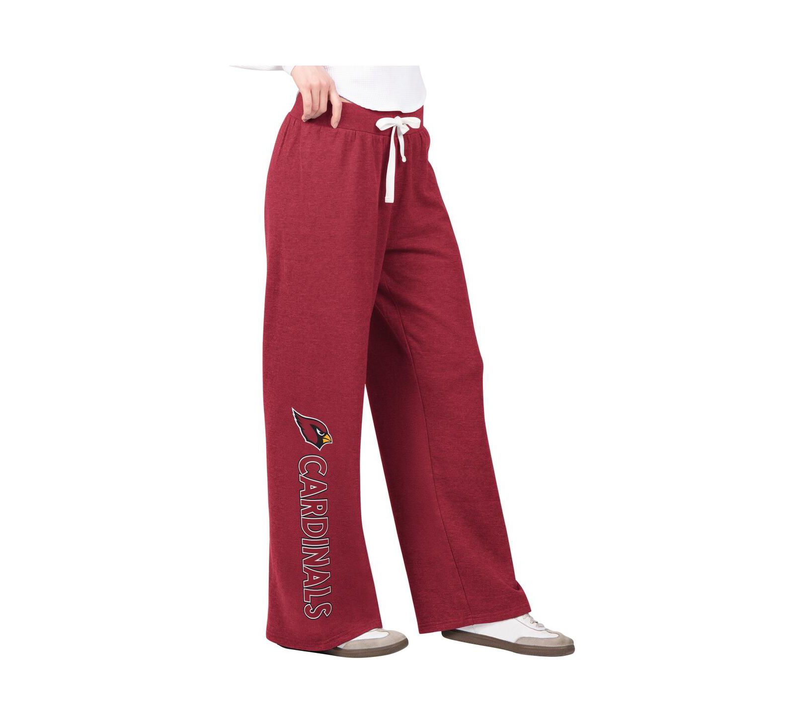 G-III 4Her by Carl Banks Женские Cardinal Arizona Cardinals Field Wide Leg Sweatpants