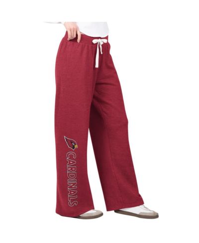 G-III 4Her by Carl Banks Женские Cardinal Arizona Cardinals Field Wide Leg Sweatpants