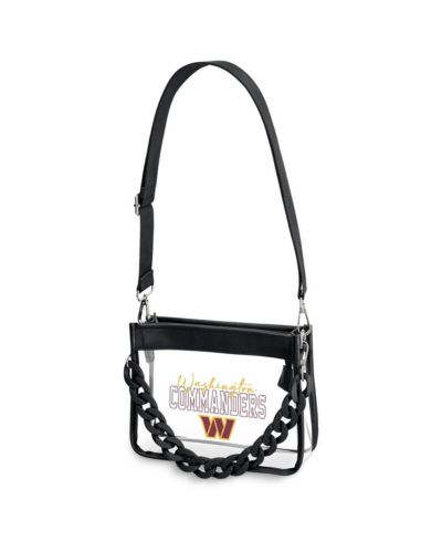 WEAR by Erin Andrews Washington Commanders Plastic Chain Mini Crossbody Handbag