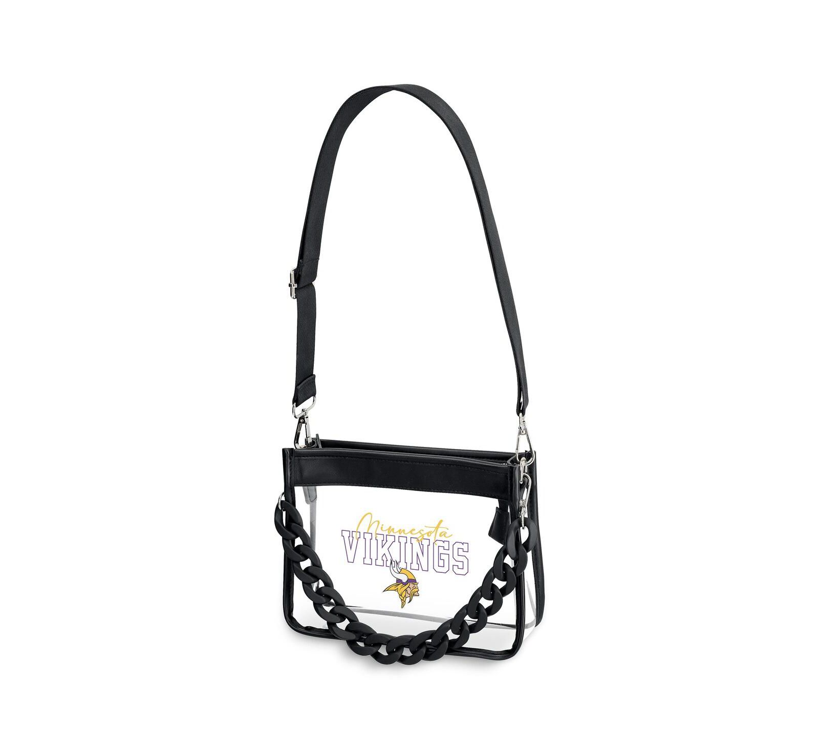 WEAR by Erin Andrews мини-сумка через плечо Minnesota Vikings Plastic Chain Crossbody Handbag