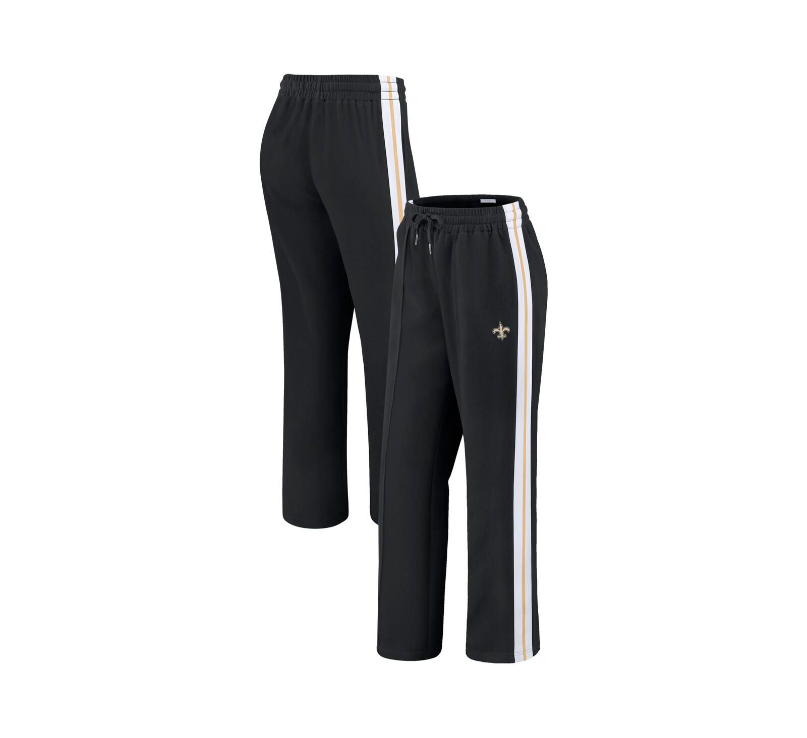 Женские брюки WEAR by Erin Andrews New Orleans Saints Color Block Straight Leg
