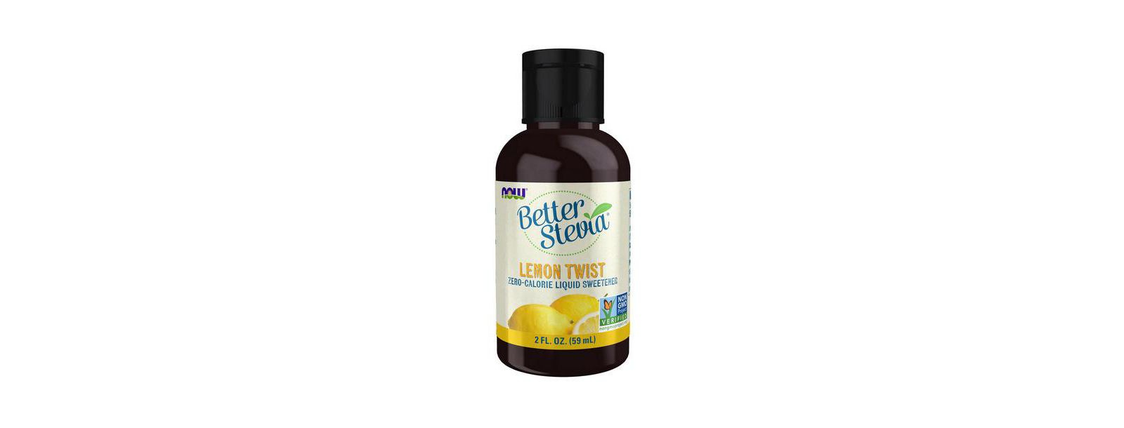 Жидкая стевия NOW Foods Lemon Twist, 2 Oz