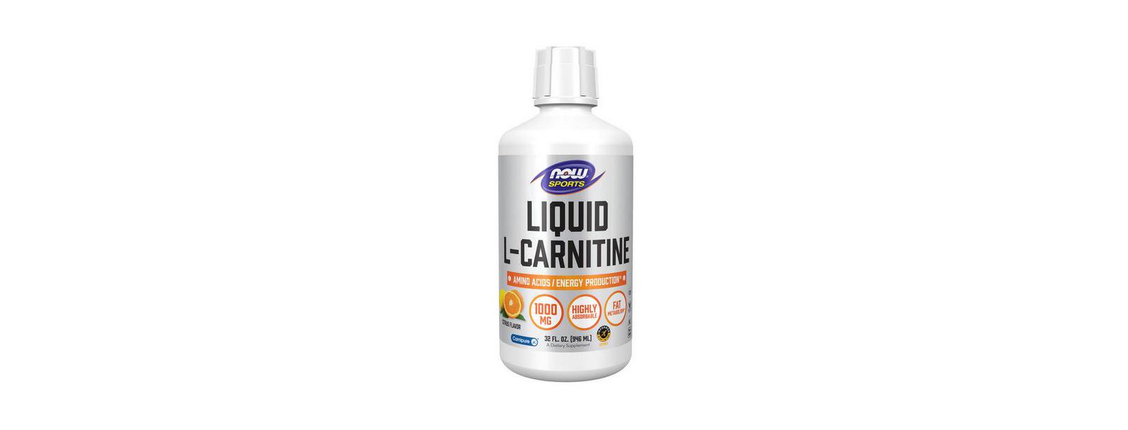 Жидкость NOW Foods L-Carnitine, 32 Oz