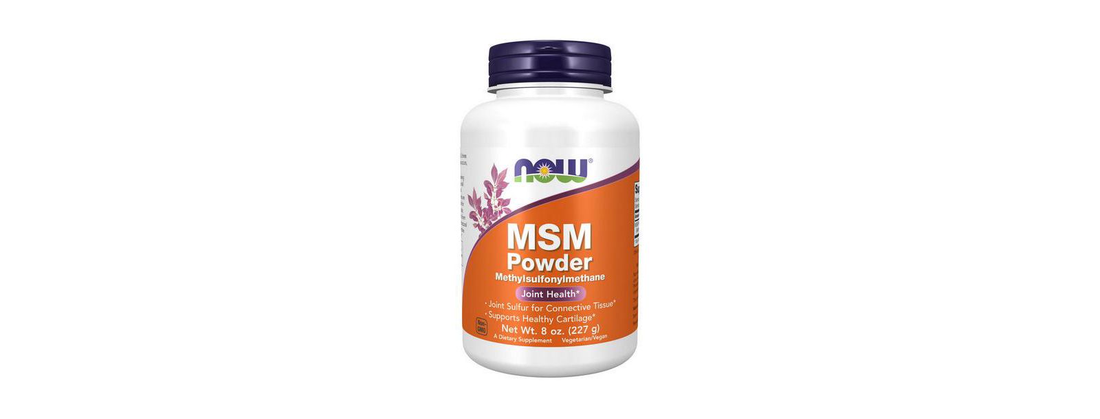 Порошок M.S.M. NOW Foods, 8 Oz