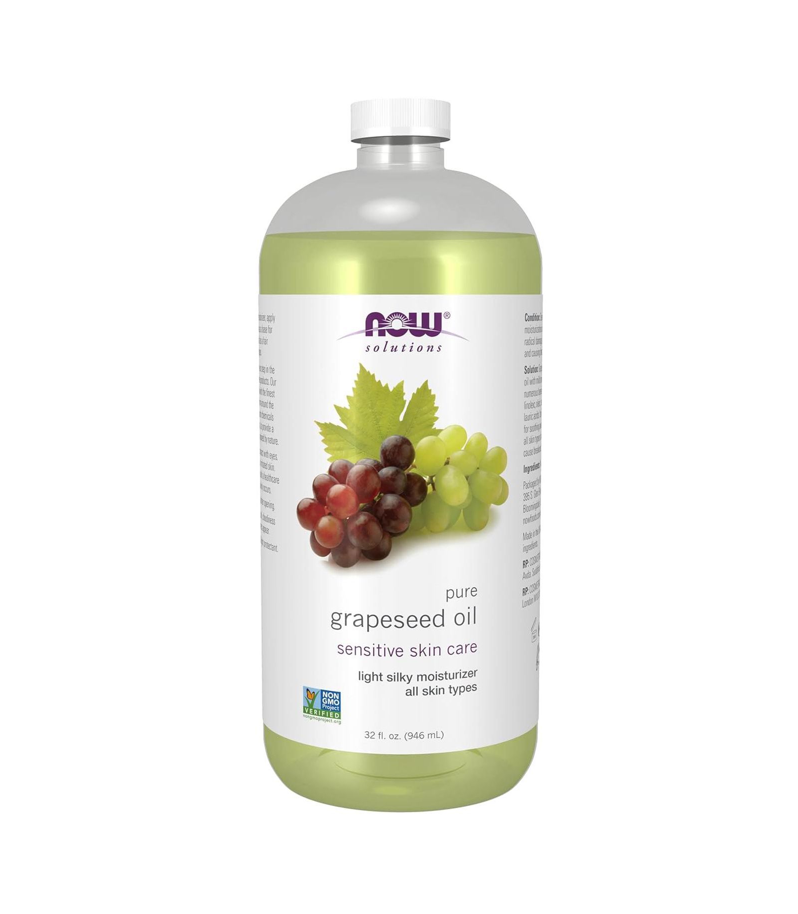 NOW Foods Масло виноградных косточек, 32 Oz
