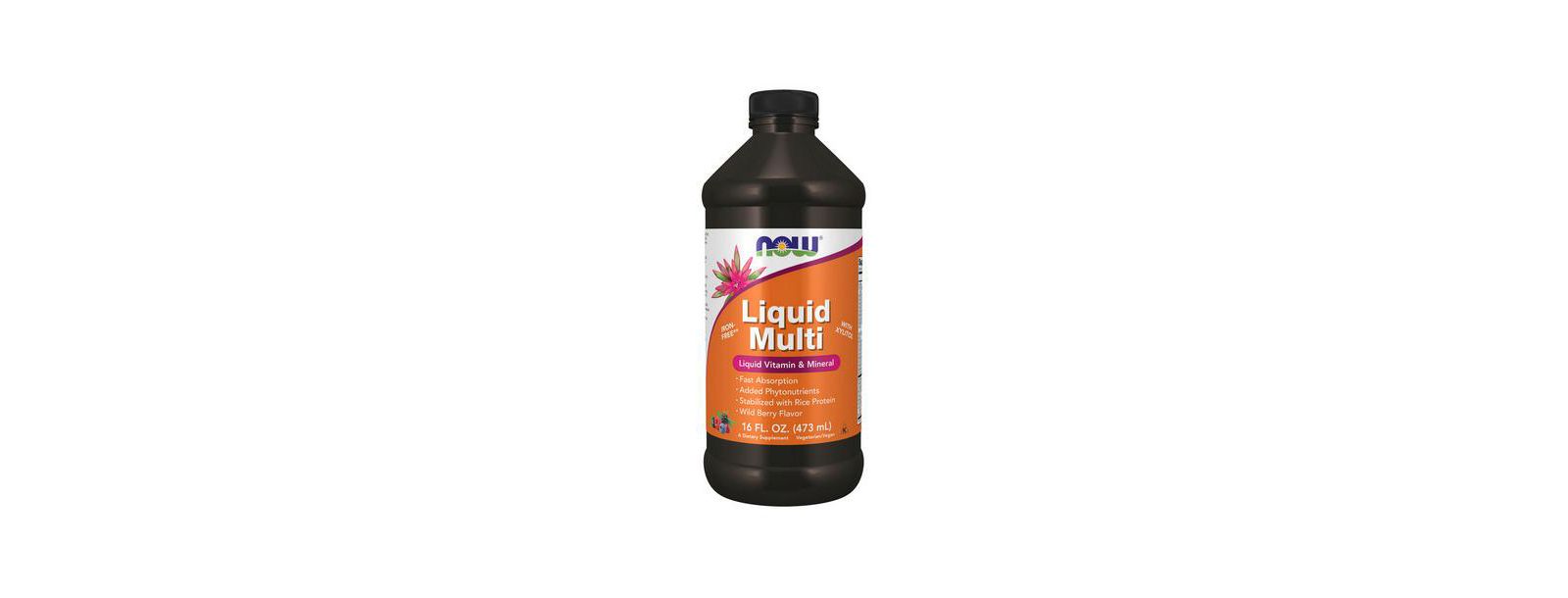 Витамины NOW Foods Liquid Multi 16 FL OZ - BERRY FLAVOR