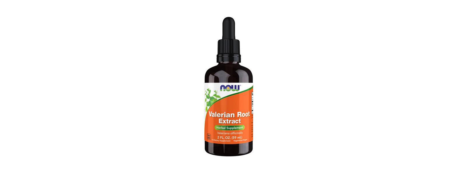 NOW Foods экстракт корня валерианы, 2 OZ