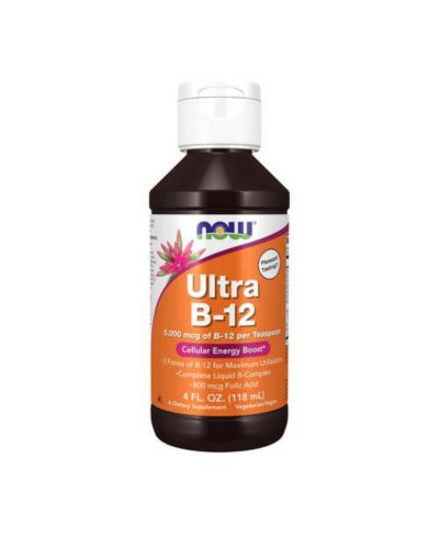 Жидкость NOW Foods Ultra B-12, 4 Oz