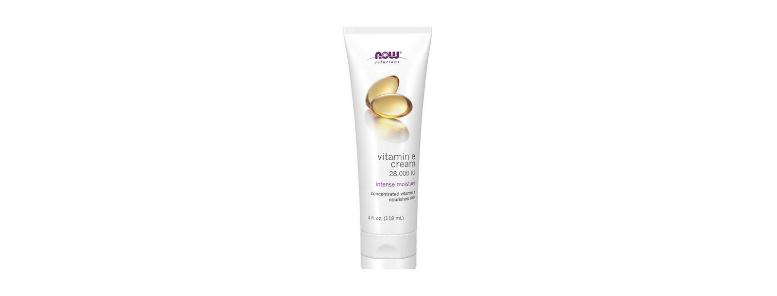NOW Foods Крем с витамином E, 28,000 IU, тюбик 4 oz