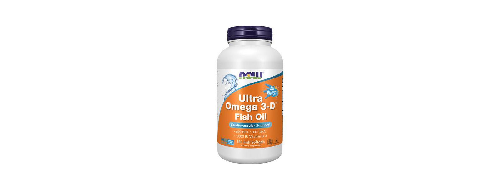 NOW Foods Ultra Omega 3-D, 180 капсул