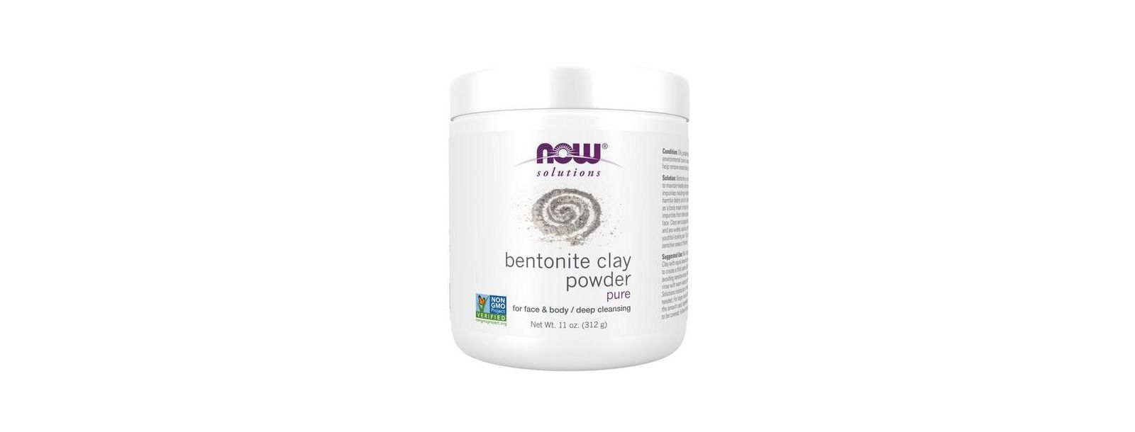 NOW Foods Bentonite Clay Powder ,11 Oz