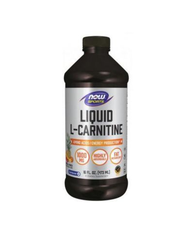 NOW Foods L-Carnitine ,Liquid Tropical Punch 16 OZ
